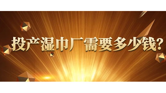 投產(chǎn)濕巾廠需要多少錢？都需要哪些濕巾加工設(shè)備？