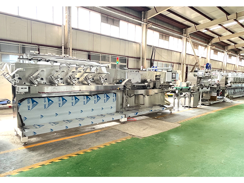 全自動(dòng)6道濕巾機(jī)