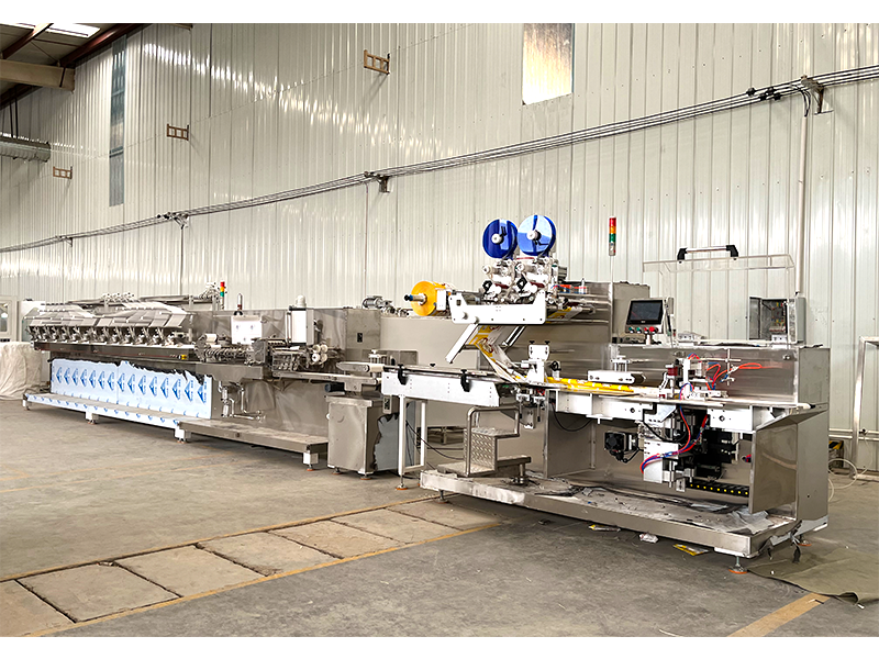 全自動(dòng)12道濕巾機(jī)