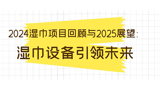2024濕巾項(xiàng)目回顧與2025展望：濕巾設(shè)備引領(lǐng)未來(lái)