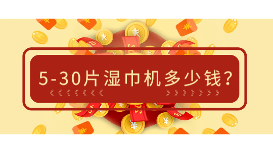 5-30片濕巾機多少錢一臺？海德晟機械高性價比方案解析